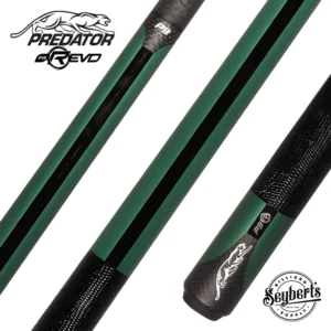 Predator P3 Matte Metallic Green Pool Cue With Black Lizard Wrap - P3GRNUC-LWBKLZ