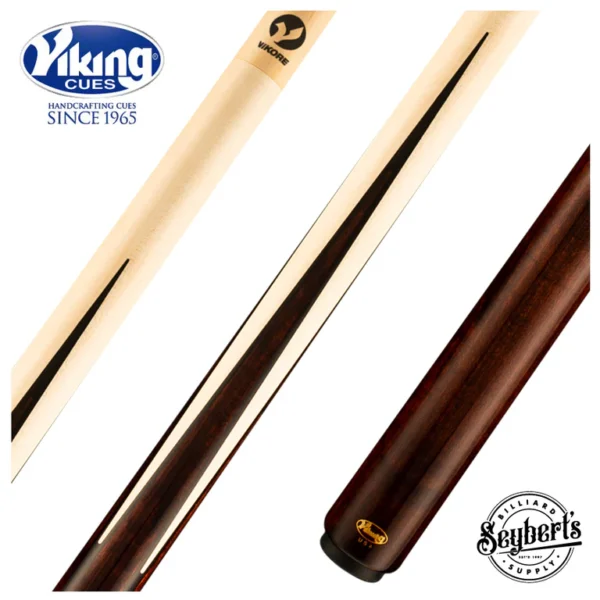 Viking Impero Series Coffee-Stained Maple with 4 Birdseye Maple Inlaid Points Play Cue - IM0205